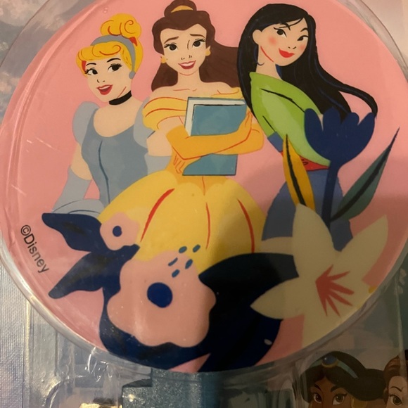 Disney Princess lot Purse, stick on earrings & Rings set plus nightlight - Picture 4 of 12